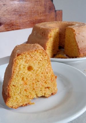 Una foto de Budín de naranja y zanahoria🍊🥕