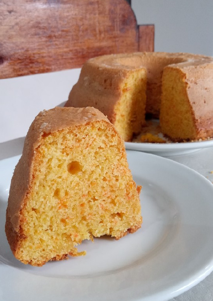 Una foto de Budín de naranja y zanahoria🍊🥕