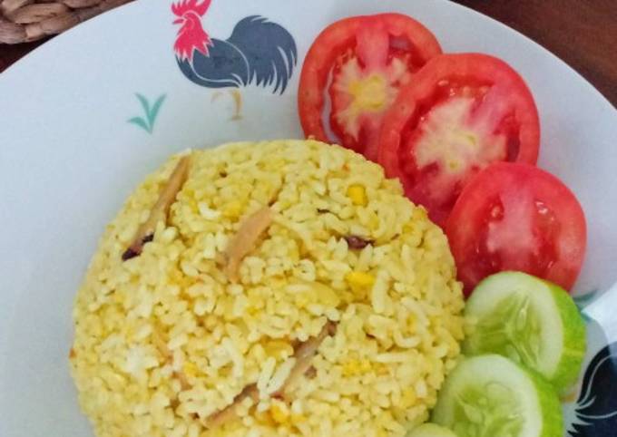 Wajib coba! Bagaimana cara memasak Nasi Goreng Jadul (Kunyit Kencur)  menggugah selera