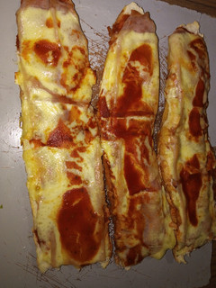 Una foto de Pan de pizza