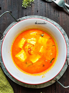 Foto resep Sayur Ketupat (Kacang Panjang)