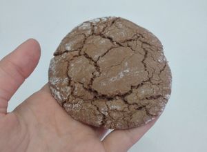 Una foto de Polvorones de chocolate