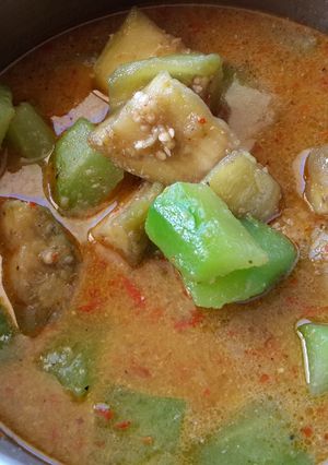 Foto resep Lodeh terong & labu siam