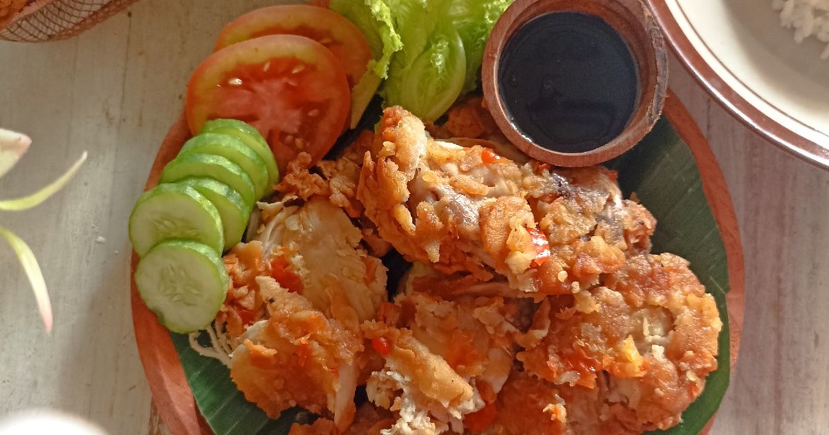 Ayam Goreng Keriting Kriuk bisa untuk ayam Geprek dg sambal Bawang #312