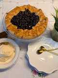Tarta Galette de Arándanos sin Lactosa