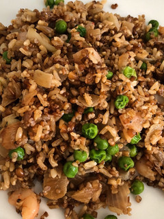 Una foto de Arroz integral y quinoa