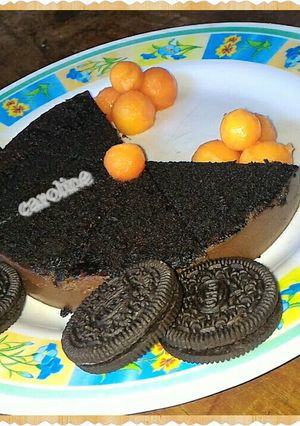 Foto resep Pudding roti brownies oreo nyoklat banget