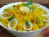 सोड्याची खिचडी (dried prawns khichadi recipe in marathi)