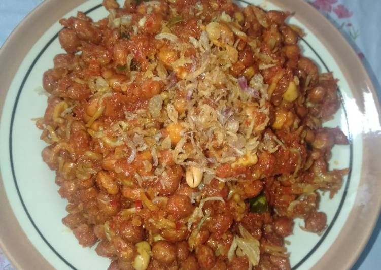 makanan Sambel Kacang Teri Medan Jadi, Bisa Manjain Lidah