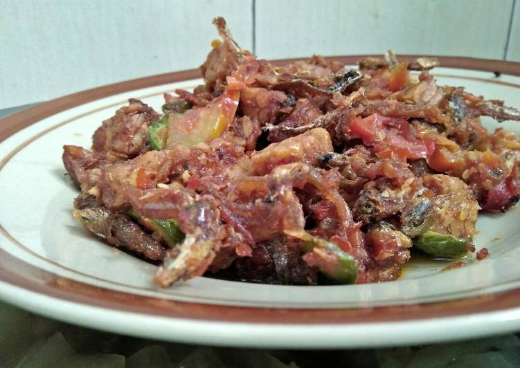 Balado tempe teri pete