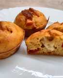 Paradicsomos-cukkinis muffin