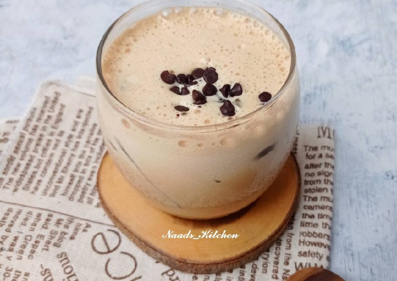 Ice Coffee mix blend with Chocochips
