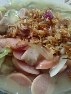 Foto resep Cap cay Pensos (pentol dan sosis)
