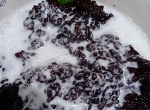 Foto resep Bubur ketan hitam kuah santan