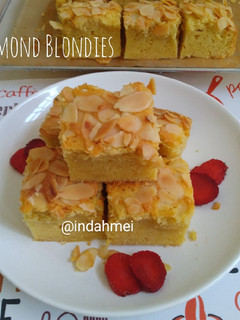Foto resep Almond Blondies