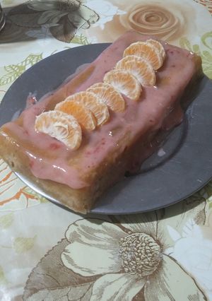 Una foto de Barrita de naranja al microondas