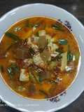 JANGAN LOMBOK TAHU TEMPE DAN CECEK (KULIT SAPI) Ala Dapur Ngebul Bunda Zafran