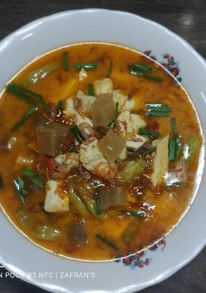Foto resep JANGAN LOMBOK TAHU TEMPE DAN CECEK (KULIT SAPI) Ala Dapur Ngebul Bunda Zafran