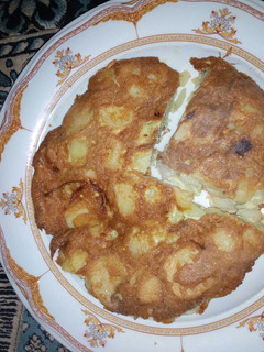 A picture of Potato omelette.