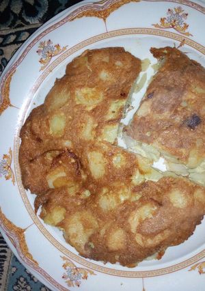 A picture of Potato omelette.