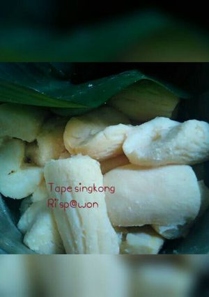 Foto resep Tape singkong manis