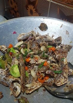 Foto resep Tumis ikan warna warni