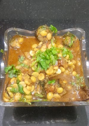 A picture of Nenua Chana dal sabji.