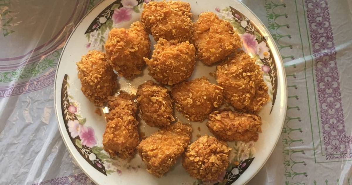 طريقة عمل نجتس الدجاج بطريقة مختلفة على اصولها بطريقة سهلة وسريعة من ...