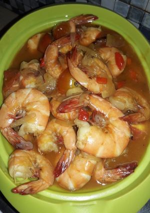 Foto resep Udang asam manis