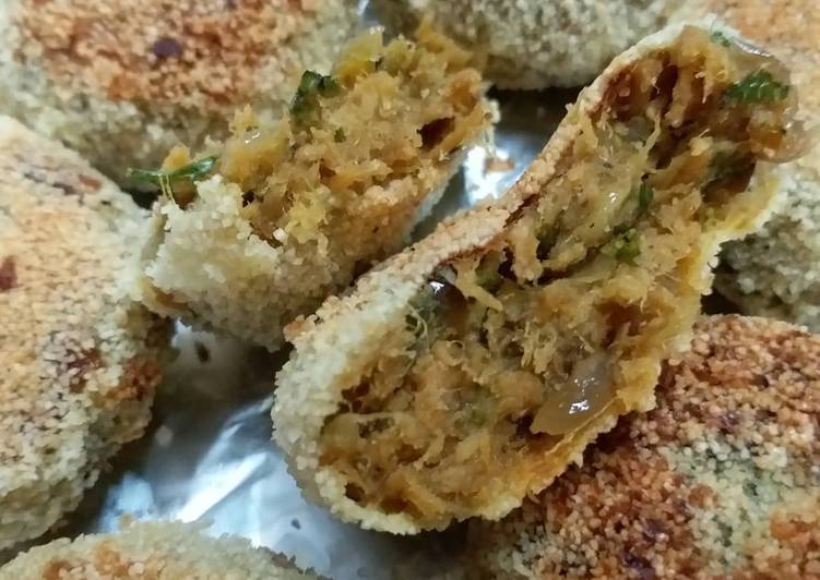 Recipe of Homemade Spicy Tuna Fish Cutlet