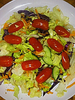 A picture of Tex's Crispy Green Salad 🍲.