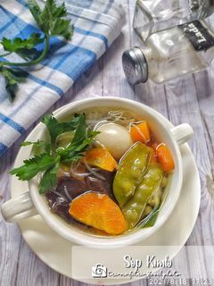 Foto resep Sup Kimlo sederhana