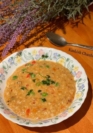 A picture of Masala Oats.