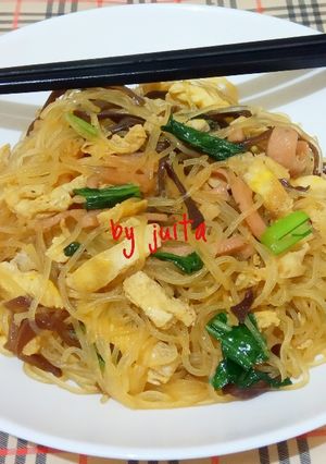 Foto resep Bihun jagung goreng