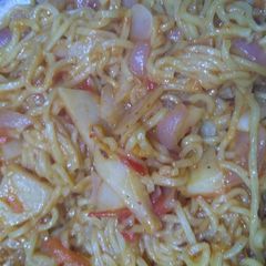 Masala maggi A picture of Masala maggi.