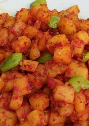 Foto resep Sambel goreng kentang