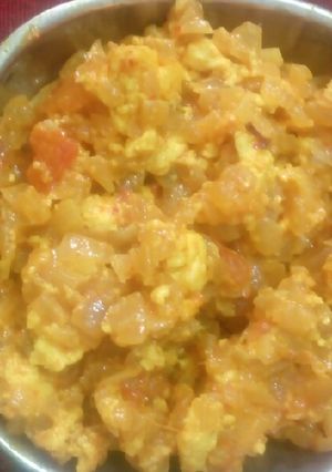 A picture of Paneer bhurji.