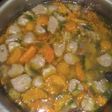 Sop wortel bakso