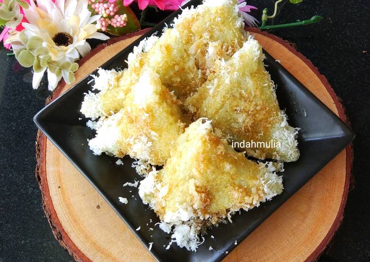 resep cara membuat Lupis ketan pandan