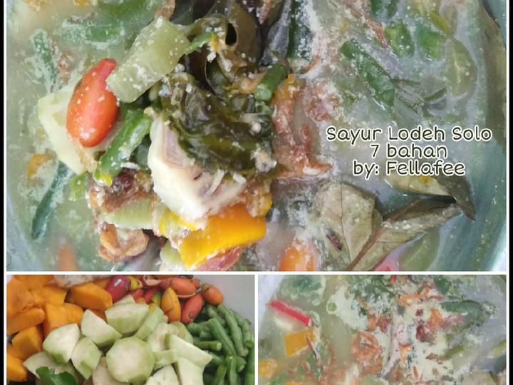 Resep 10. Sayur Lodeh Solo 7 bahan Anti Gagal