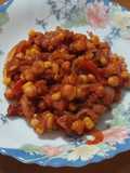 Garbanzos con jamón
