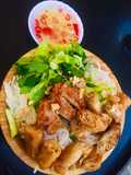 Seafood Spring Roll Noodle Bowl (Bún chả giò Hải sản)
