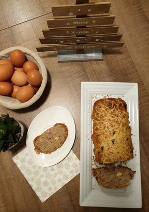 Une photo de Cake à la farine de châtaigne