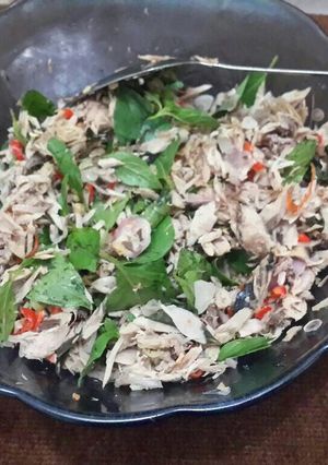 Foto resep Tongkol Pindang Sambal Matah