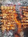 Bakaran sate tahun baru