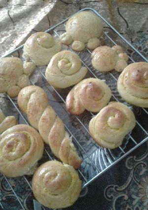 عکسی از دستور نان صبحانه