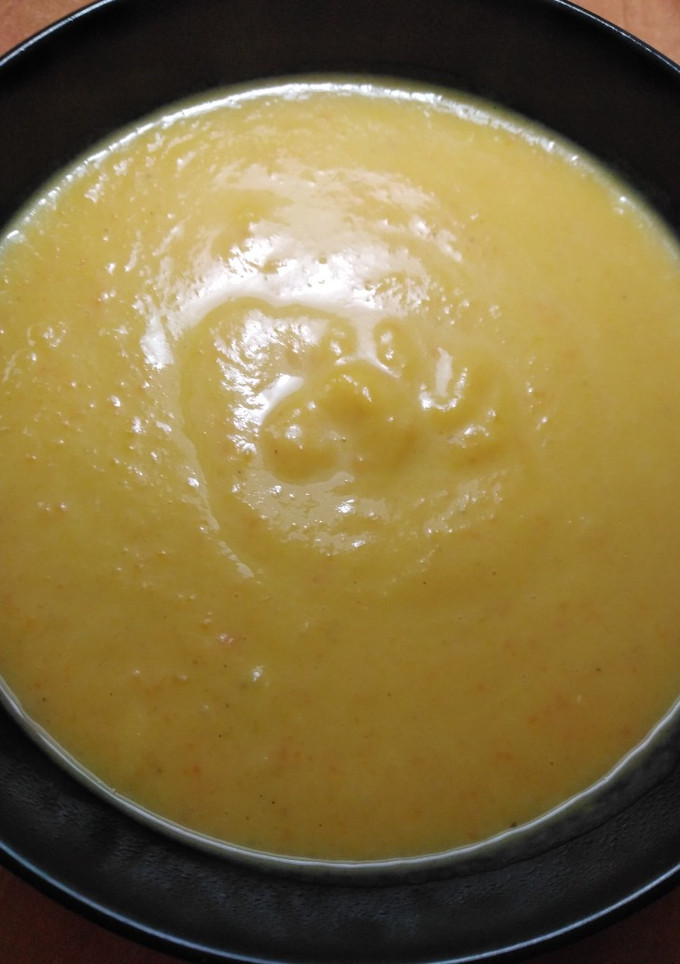 Una foto de Crema de calabaza