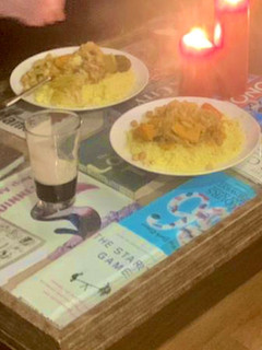 A picture of Couscous with Veggies & Chicken.
