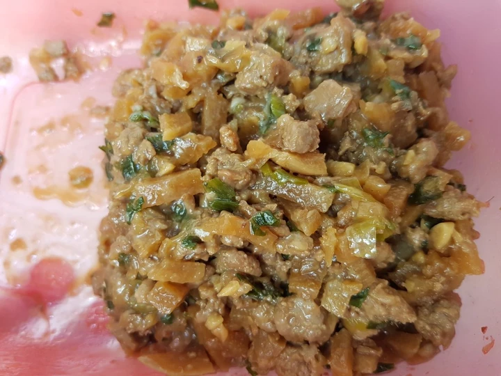 Cara Gampang Menyiapkan Resep 248. Daging Ayam Bengkuang (untuk isi bakpao, roti, bacang) yang Lezat Sekali Anti Ribet, Menggugah Selera