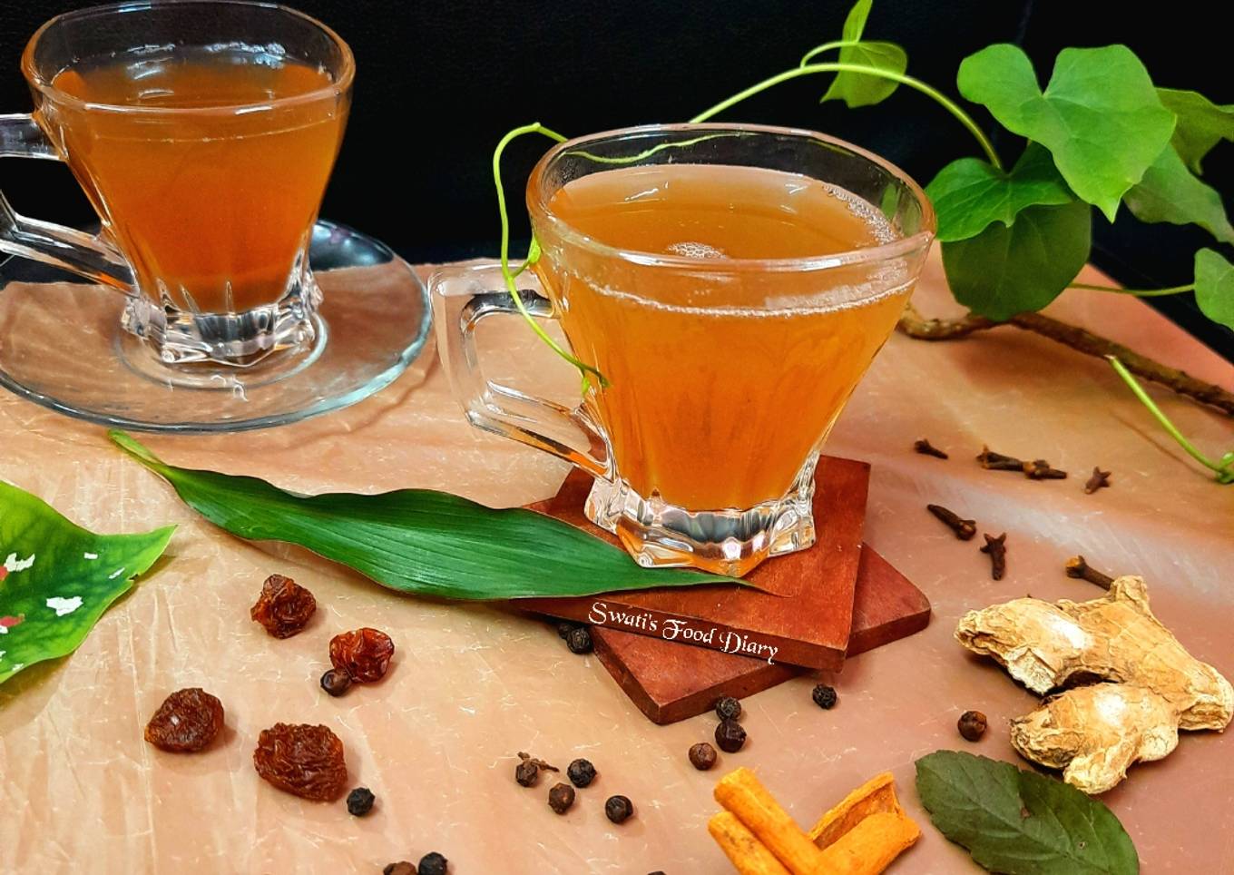Traditional Indian Medicine or Kadha